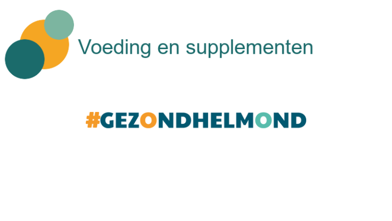 Placeholder Voeding en supplementen Placeholder Voeding en supplementen